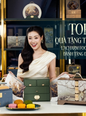 TOP 3 QUÀ TẶNG TRUNG THU L’ACHARM FOODS CAO CẤP 2026 TẶNG ĐỐI TÁC VIP