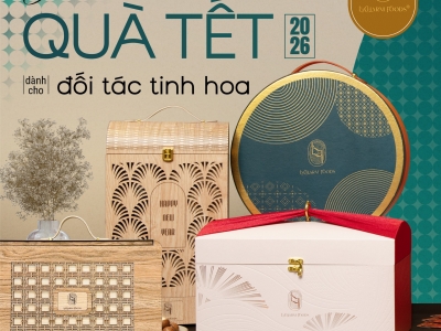 Quà Tặng Doanh Nghiệp 2026: Set Hạt Dinh Dưỡng Và Rượu Vang Cao Cấp