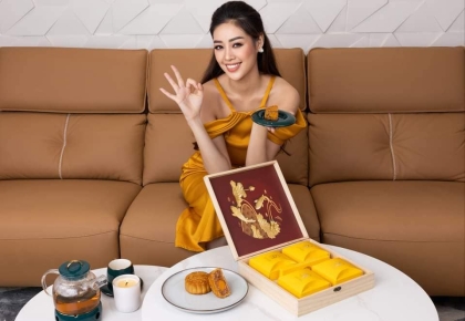 Cùng hoa hậu Khánh Vân chọn bánh Trung thu với thương hiệu L'aCharm Foods