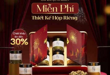 Set quà Tết hạt dinh dưỡng cho doanh nghiệp – Lựa chọn quà tặng sang trọng và tốt cho sức khỏe