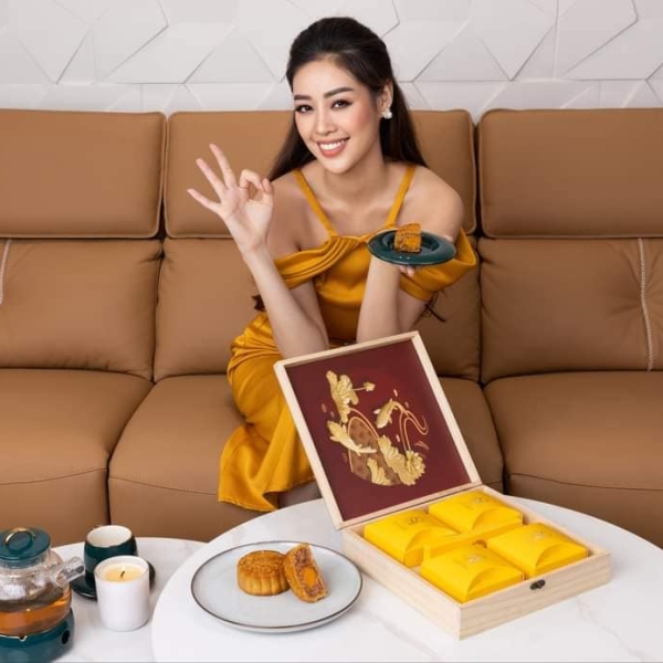 Cùng hoa hậu Khánh Vân chọn bánh Trung thu với thương hiệu L'aCharm Foods