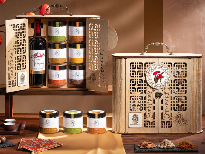 Hộp Tứ Quý Thịnh Vượng